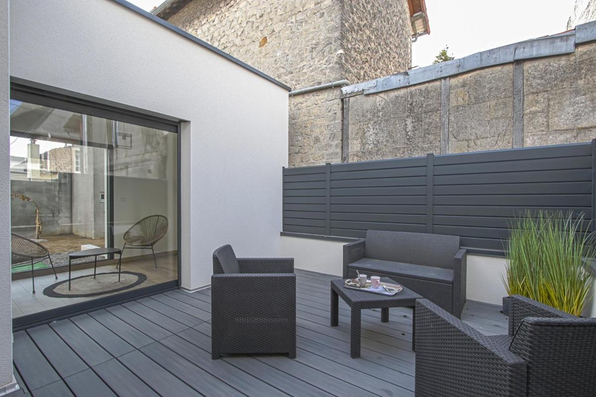 Quijote, Maison Moderne Avec Terrasse A Caen Exteriör bild